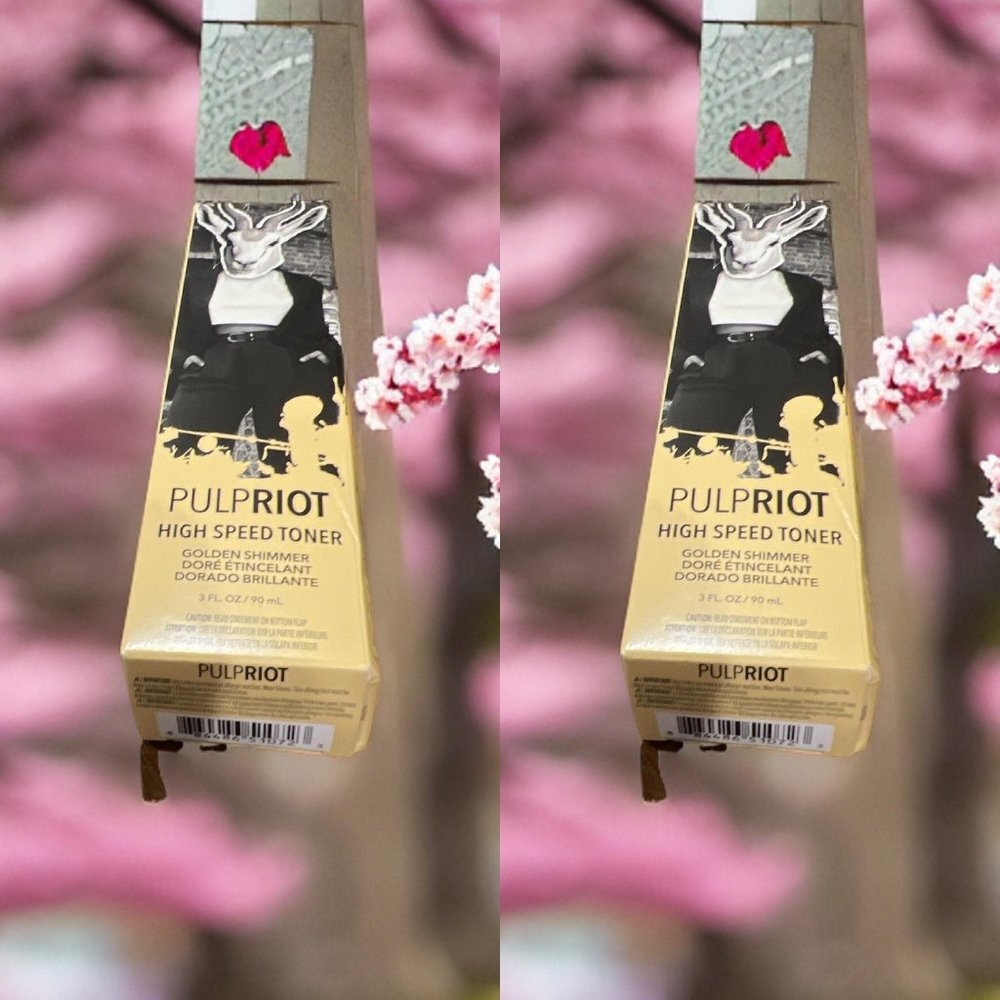 Pulp Riot Platinum Golden Shimmer Speed Toner 3 oz- 2 units